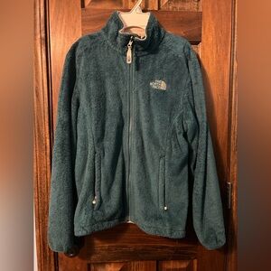 The North Face Dark Green Fleece Jacket